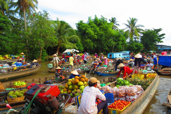 Sai Gon - Mekong Delta: Cai Be Floating Market 1 day trip